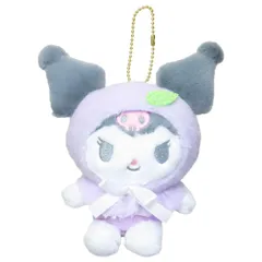 クロミ マスコット ミニぬいぐるみボールチェーン パステルフルーツケープ サンリオ ナカジマ プレゼント キャラクター グッズ 