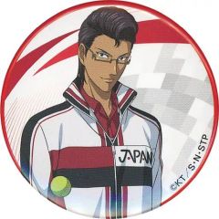 木手永四郎 ホログラム 缶バッジ 新テニスの王子様 マルイ テニプリ