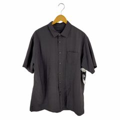 ヴァンヒューゼン VANHEUSEN レーヨン混 片ポケ チェックシャツ メンズ JPN：XL 
