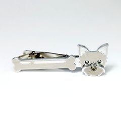 25493✨アレクサンドゥパリ ヘアクリップ バレッタ ネコ2匹 猫 髪留め