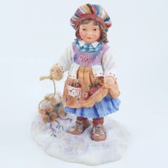 【北欧ニッセ・妖精】バージット フリガスト ビスクドール・美品・デンマーク 北欧ニッセ・妖精】バージット フリガスト ビスクドール・美品