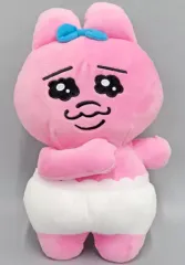 【中古】ぬいぐるみ おぱんちゅうさぎ(A/ポンポン) 胸にポンポン当てるBIGぬいぐるみ 「おぱんちゅうさぎ」