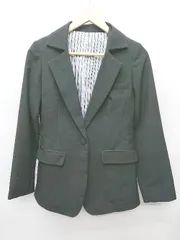 ◇ ⊇ RyuRyu リュリュ フォーマル オフィス 長袖 ジャケット サイズM ブラック レディース P  【1410160015346】