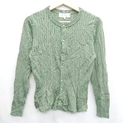 ◇ ROPE PICNIC ロペピクニック 長袖 カーディガン サイズ38 グリーン系 レディース E  【1407020018272】