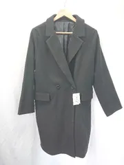 □ ◎ ●未使用● ⊆ GRL グレイル 長袖 コート サイズL ブラック レディース E  【1503040006616】