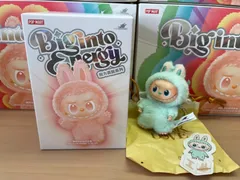 【正規品・新品未使用】イニシャル［I］ラブブ　LABUBU Biginto Energy PIN FOR LOVE 2個セット