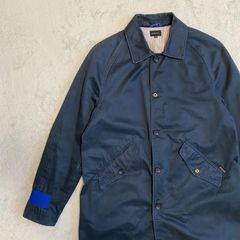 【DIESEL】ディーゼル ステンカラーコート　ネイビー　薄手ジャケット　コート