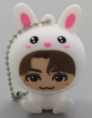【中古】キーホルダー 吉野北人(THE RAMPAGE)/ウサギ(白色) NEW YEAR 2023 着ぐるみキーホルダー EXILE TRIBE STATION限定