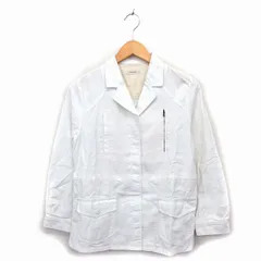 シンプリシテェ Simplicite シャツジャケット ブルゾン アウター コットン 綿 比翼仕立て 薄手 白 ホワイト /NT19のサムネイル