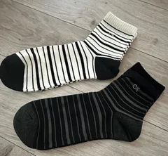 カルバンクライン　くつ下　24〜26 2足セット 抗菌防臭加工　　つま先補強