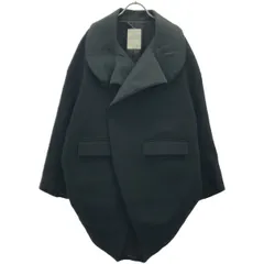 whowhat フーワット COCOON JACKET ウールコクーンジャケット  ブラック Sのサムネイル
