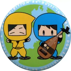 【中古】バッジ・ピンズ(男性) 神谷浩史＆小野大輔(滋賀/琵琶忍者) ご当地DGSトレーディング缶バッジ 関西ver. 「DearGirl～Stories～ DGS博覧会Re-Duct! in 大阪」 事後通販限定