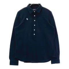 サイズ：1 PEARLY GATES パーリーゲイツ  長袖ポロシャツ  ネイビー系 [240101358811]# ゴルフウェア レディース ストスト