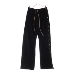 DRKSHDW (ダークシャドウ) 24AW PUSHER PANTS DU02D2393-TW BLACK プッシャーロングパンツ ブラック
