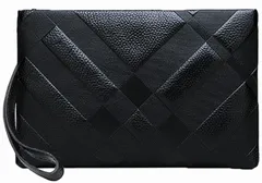 【数量限定】セカンドバッグ メンズ クラッチバッグ 人気 シンプル Style] 結婚式 カジュアル & フォーマル 小さめ [Silver 手持ち