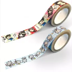 【中古】シール・ステッカー(キャラクター) 逆転裁判 マスキングテープ(2柄セット) 「CAPCOM×B-SIDE LABEL」