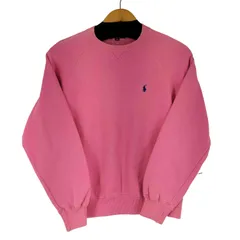 ポロバイラルフローレン Polo by RALPH LAUREN スモールポニー刺繍クルーネックスウェット レディース  160