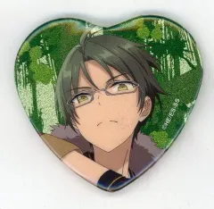 【中古】バッジ・ピンズ 蓮巳敬人 「あんさんぶるスターズ! Starry Stage 3rd ハート型グリッター缶バッジ」