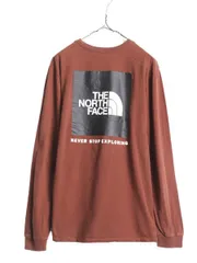 【お得なクーポン配布中!】 ノースフェイス 両面 プリント 長袖 Tシャツ メンズ L / The North Face アウトドア ロンT プリントT ロゴT バックプリント クルーネック