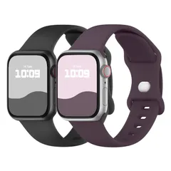 【迅速発送】コンパチブル Apple Watch バンド 41mm 40mm 38mm 42mm アップルウォッチ バンド シリコン製 スポーツ iwatch Band Series 10/9/8/7/SE/6/5/4/3/2/1 交換ベルト 通気 柔らかい