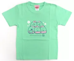 【中古】衣類 集合 キッズTシャツ グリーン 130サイズ 「すみっコぐらし」 すみっコぐらし堂 清水坂店限定