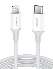 2M C to Lightning USB ケーブル【MFi認証取得 3A急速充電 】PDライトニングケーブル iPhone 14 / iPhone 13/12/12 Pro/12 UGREEN mini、iPhone 11 Pro Max XR XS