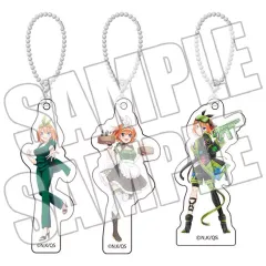【中古】キーホルダー 中野四葉 アクリルチャームセット ＜FIVE Memories vol.2＞ 「きゃらっとくじ発売5周年記念 TVスペシャルアニメ 五等分の花嫁∽ ～FIVE Memories～ vol.2」