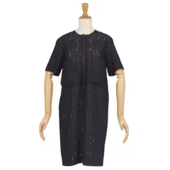 【美品】セリーヌCÉLINE クロンビー42 ネイビー　フィービー期 24634a.jpg
