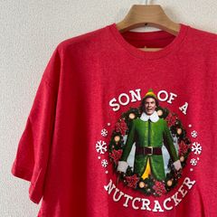 elf エルフ ムービー キャラクター Tシャツ 半袖 プリントTシャツ RED 2XL