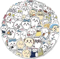 ちいかわ ステッカーセットかわいいアニメステッカー シール アウトドアブランド シール落書き防水ステッカー可愛い漫画シール ステッカーDIY スノーボード スーツケース ギター 車 自転車 水筒 スケートボード バイク ヘルメット パソコン SB68