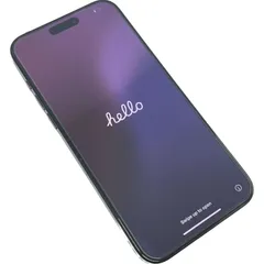 SIMフリー Apple iPhone 15 Pro Max 256GB MU6P3J/A ブラックチタニウム スマートフォン スマホ バッテリー最大容量92％ 【中古】 12510R2