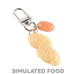 5点セット ★（予約販売の商品） keyholder058 食品サンプル キーホルダー アクセサリー キーチェーン 展示 撮影 SIMULATED FOOD 落花生