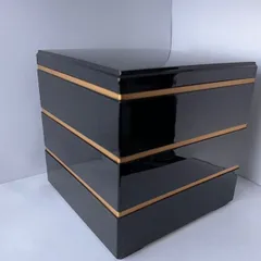 重箱　四段　共箱付 輪島塗 花丸蒔絵 木製四段重箱(お重)(定価約70万) | ラフジュ工房