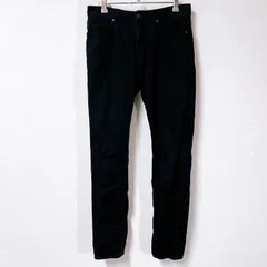【美品】H＆M エイチアンドエム ブラック 無地 レディース Ｍ相当 ボトムス ブラックデニム スキニー パンツ  KHｰEｰ240936