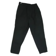 GRAPHPAPER グラフペーパー GM191-40020B TYPEWRITER COOK PANTS タイプライター シェフ パンツ コックパンツ ブラック系 F【中古】のサムネイル