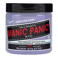 マニパニ スペシャルセット MANIC PANIC マニックパニック SILVER STILETTO (シルバースティレット)＋ヘアカラーケア4点セット