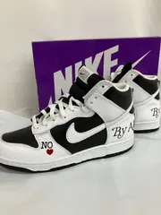 Supreme × Nike SB Dunk High By Any Means White Black シュプリーム × ナイキ SB ダンク ハイ バイ エニー ミーンズ ホワイト ブラック WV9030  c216