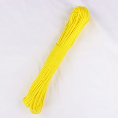 【アウトレット品】パラコード 4mm×30m　イエロー D