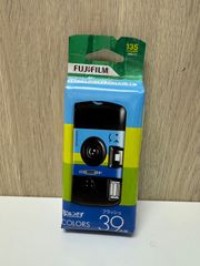 【未開封品】 FUJIFILM富士フィルム 写ルンです COLORS 使い捨てカメラ フラッシュつき 39枚撮 インスタントカメラ