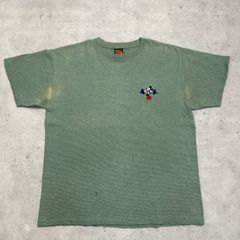 90s MICKEY UNLIMITED USA製 ボーダーTシャツ 袖シングル 古着