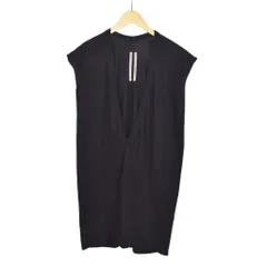 リックオウエンス Rick Owens PERFORMA DYLAN TEE ノースリーブ XS 黒 ブラック RU20F3157-JAのサムネイル