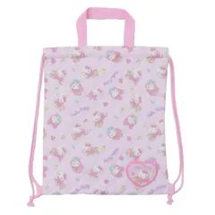 【メール便】ハローキティ ナップサック キルトナップサック サンリオ 高波クリエイト 体操着入れ 体操着カバン キャラクター グッズ 