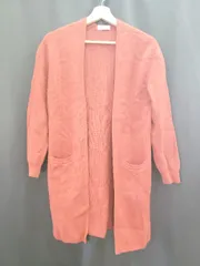 ◇ ⊇ BEAUTY & YOUTH ビューティアンドユース ウール100％ 長袖 ニット カーディガン 表記なし レッド系 レディース E  【1507230015525】