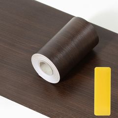 【数量限定】TACHIO 壁紙シール のり付き 15cmｘ10m 壁紙シート 賃貸OK 防水耐熱 ドア用リメイクシート 窓枠用リメイクシート テーブル 木目 家具 リフォーム用 部屋 DIY 壁紙 補修 巾木 マスキングテープ シール 防カビ 表面エンボス加工