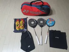YONEX ヨネックス バドミントン フルセット (バッグ/ラケット/衣類/靴)