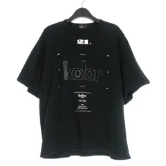 未使用 Kolor カラー 21SS ドッキング カットソー Tシャツ 半袖 Color 美品/24SS kolor カラー 24SCM‐T24218S ナイロン
