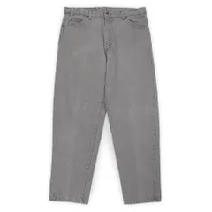 リーバイス Levi's 90s 90年代 550 先染め カラーデニムパンツ ジーンズ MADE IN USA アメリカ製 バギー BAGGY 560 ヴィンテージ 古着 メンズ ズボン パンツ グレー W36 L30【中古】