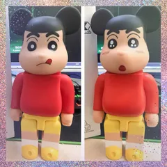 【割引価格】ベアブリック BE@RBRICK 400% 28センチ クレヨンしんちゃん 2体セットのサムネイル