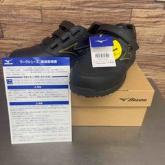 【未使用品】 ミズノ 安全靴 ワークシューズ オールマイティLSⅡ22L WIDE F1GA210509 27.0cm ブラック  【桶川店】のサムネイル