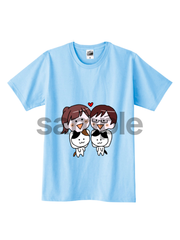みつともTシャツ 水色